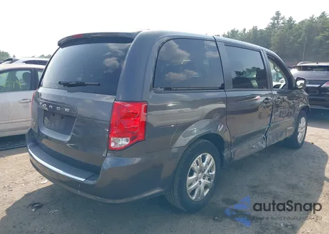 2017 Dodge Grand Caravan Se from USA, damaged, VIN 2C4RDGBG0HR694589